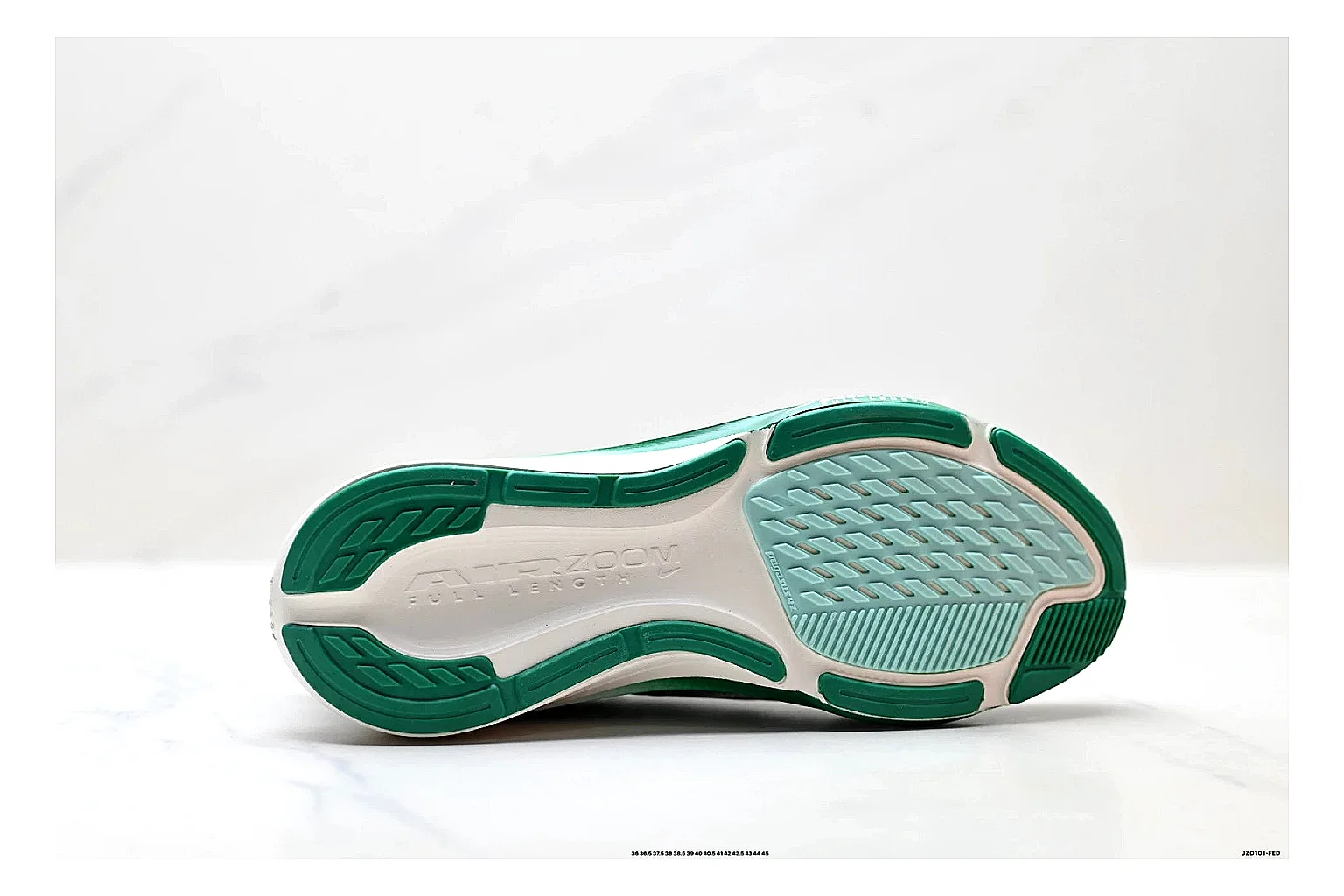 find list Nike Air Zoom Pegasus White Green Sneakers product image thumbnail 5