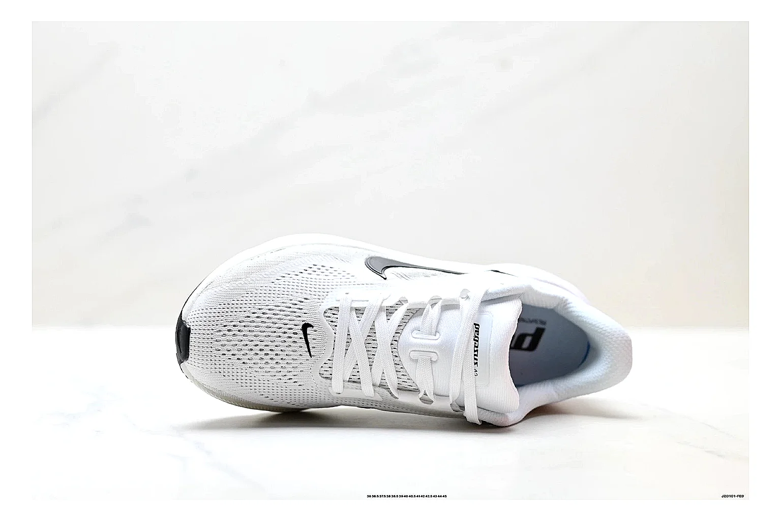 find list Nike Air Zoom Pegasus White Pink Sneakers product image thumbnail 3
