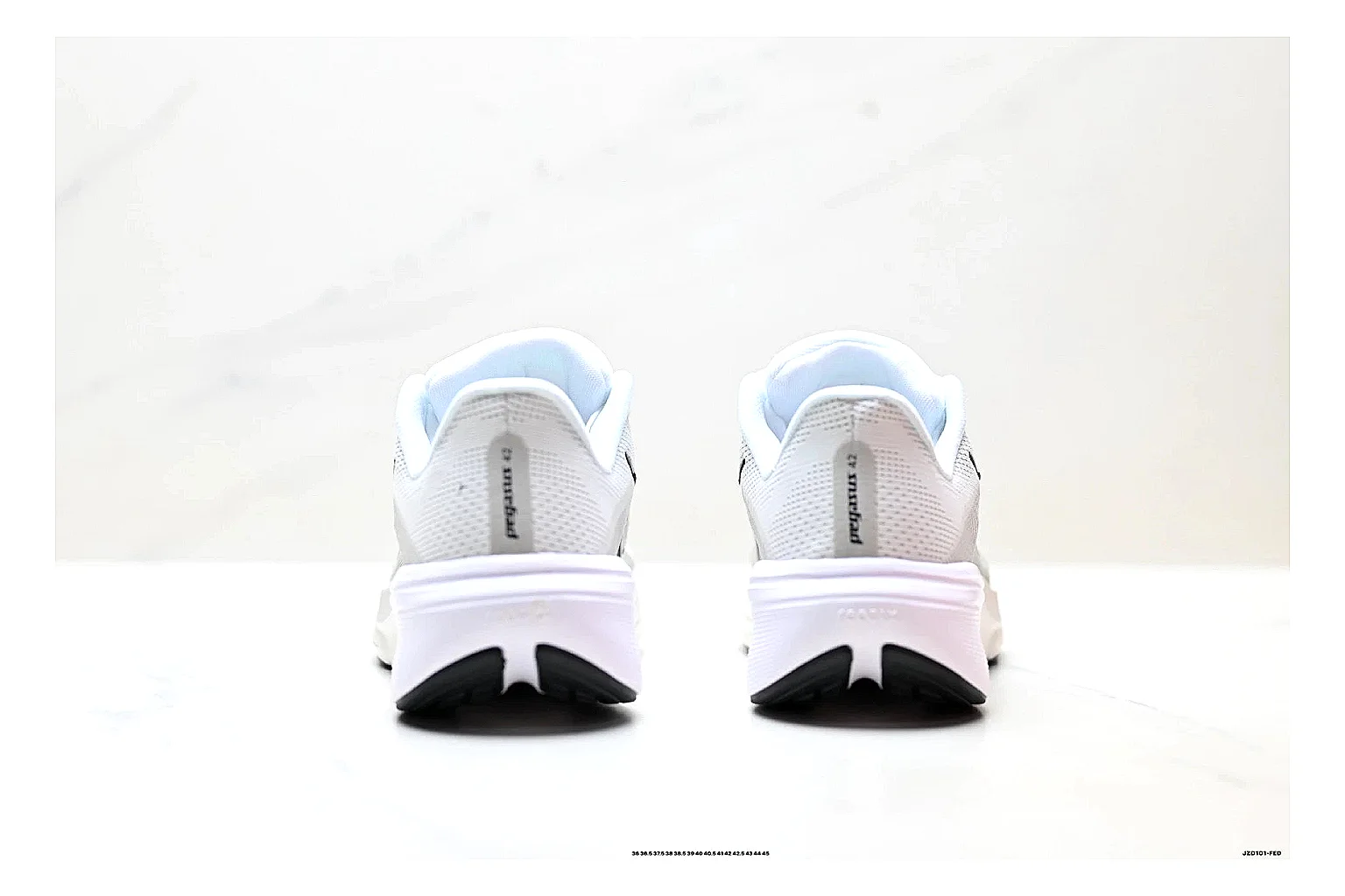find list Nike Air Zoom Pegasus White Pink Sneakers product image thumbnail 4
