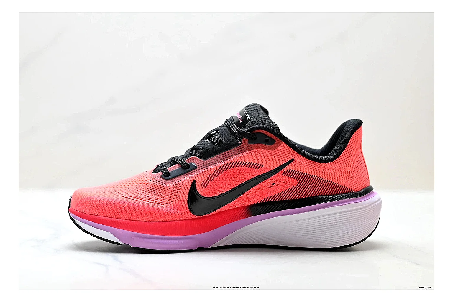 find list Nike Air Zoom Pegasus Pink Black Sneakers product image thumbnail 2