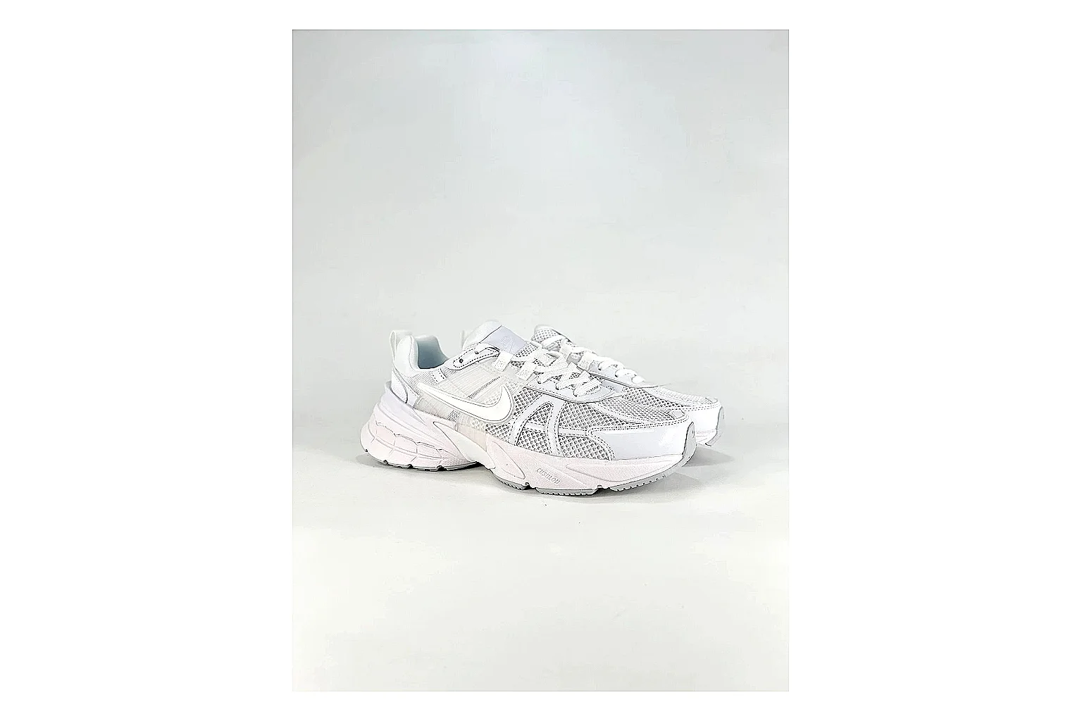 scout dashboard Nike V2K Run White Sneakers product image thumbnail 2