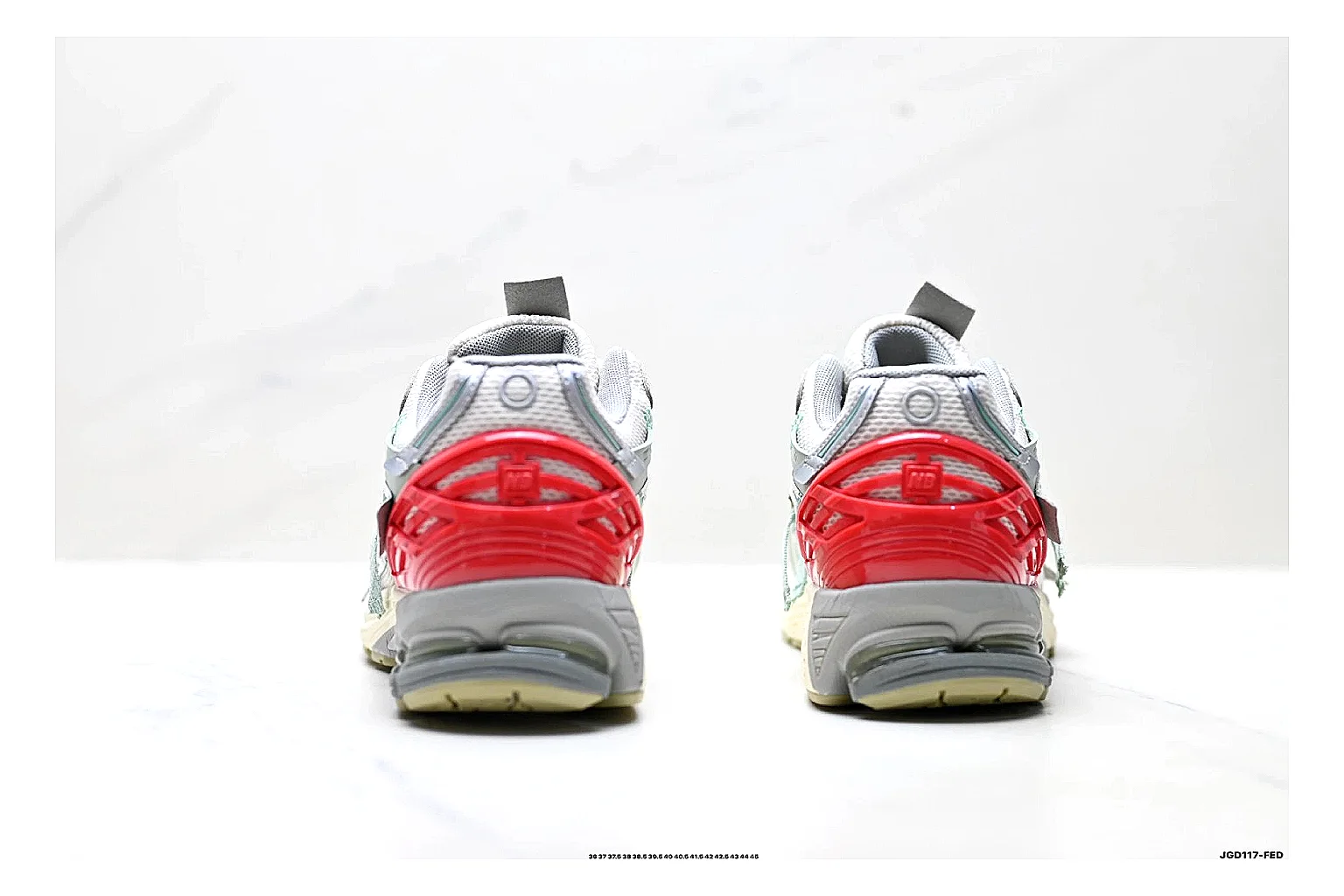 scout dashboard New Balance M1906 Silver Red Sneakers product image thumbnail 4