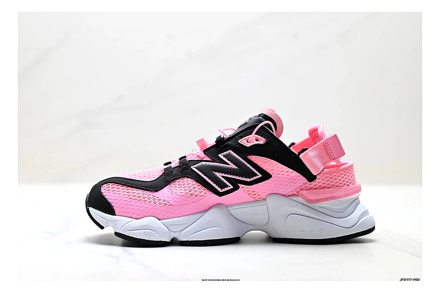 scout dashboard New Balance 9060 Pink Black Sneakers product image thumbnail 2