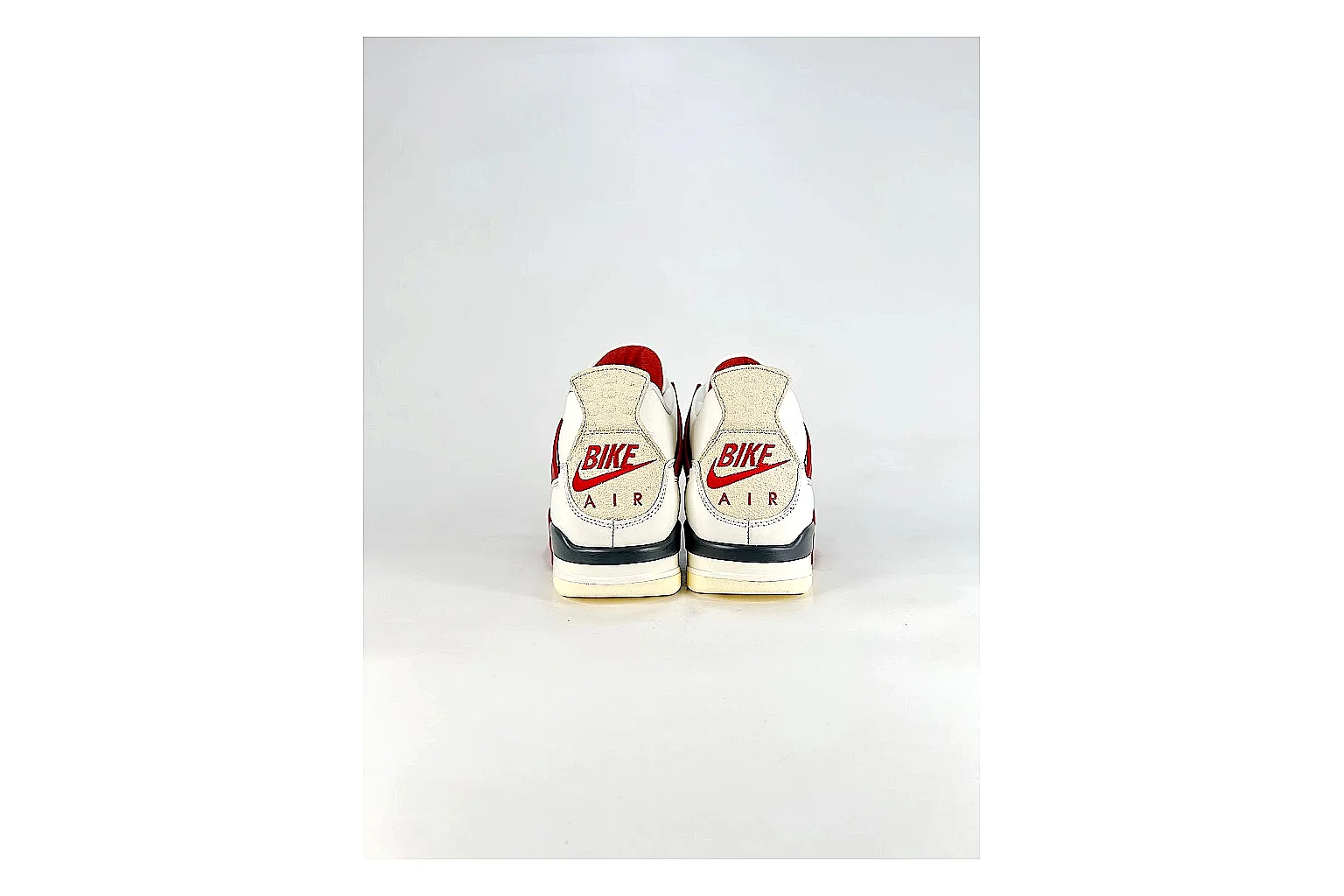 find list Jordan Air Jordan 4 White Red Sneakers product image thumbnail 4