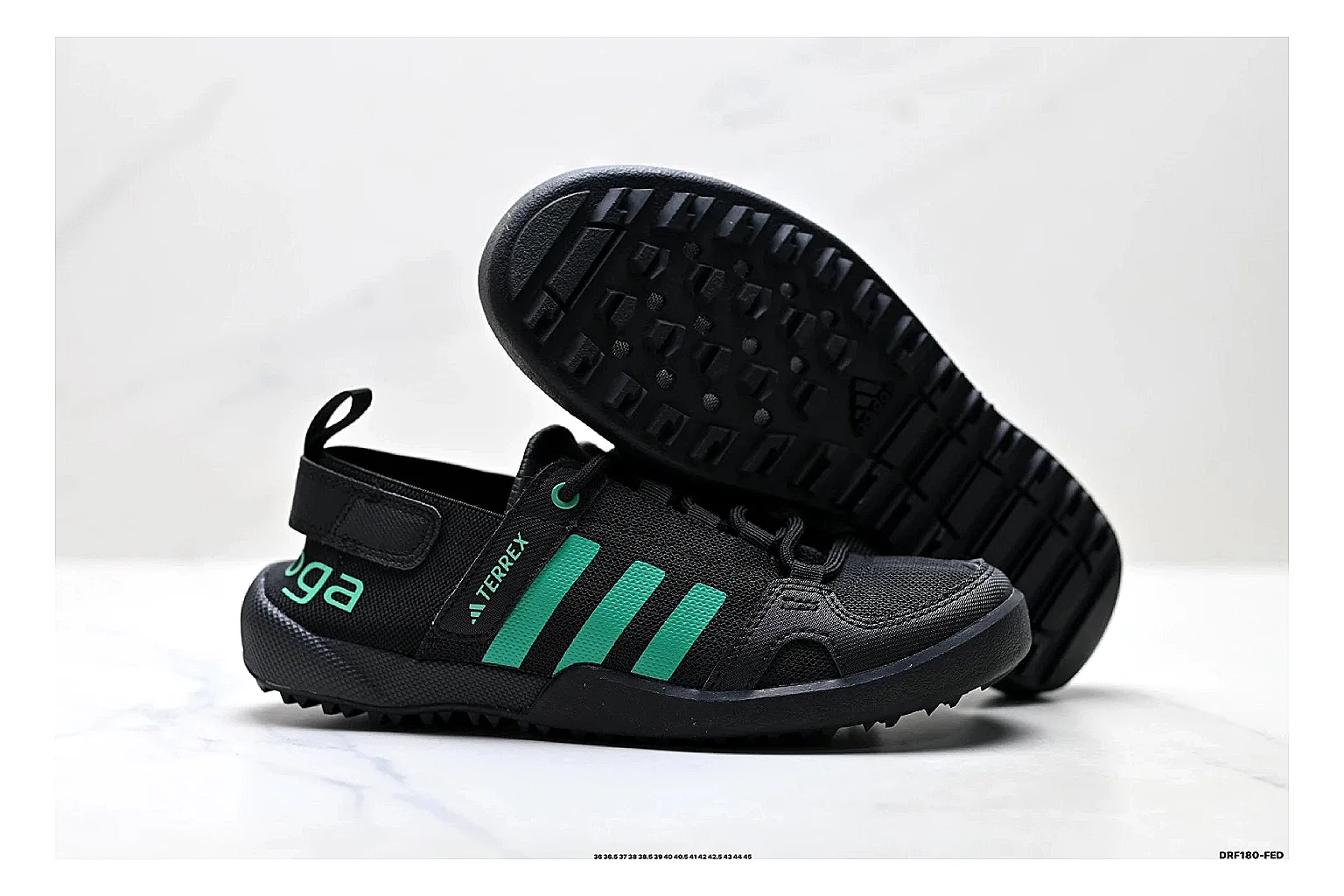 find list Adidas Terrex Daroga Black Green Sneakers product image thumbnail 6