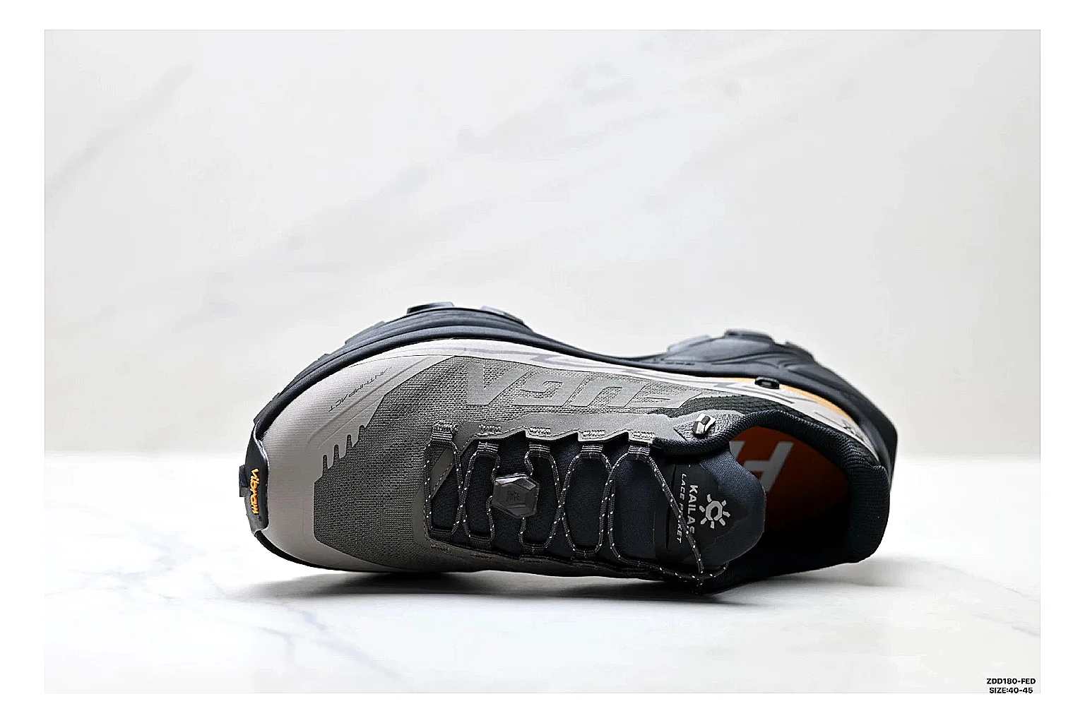 find list Kailas Fuga Gray Gold Sneakers product image thumbnail 3