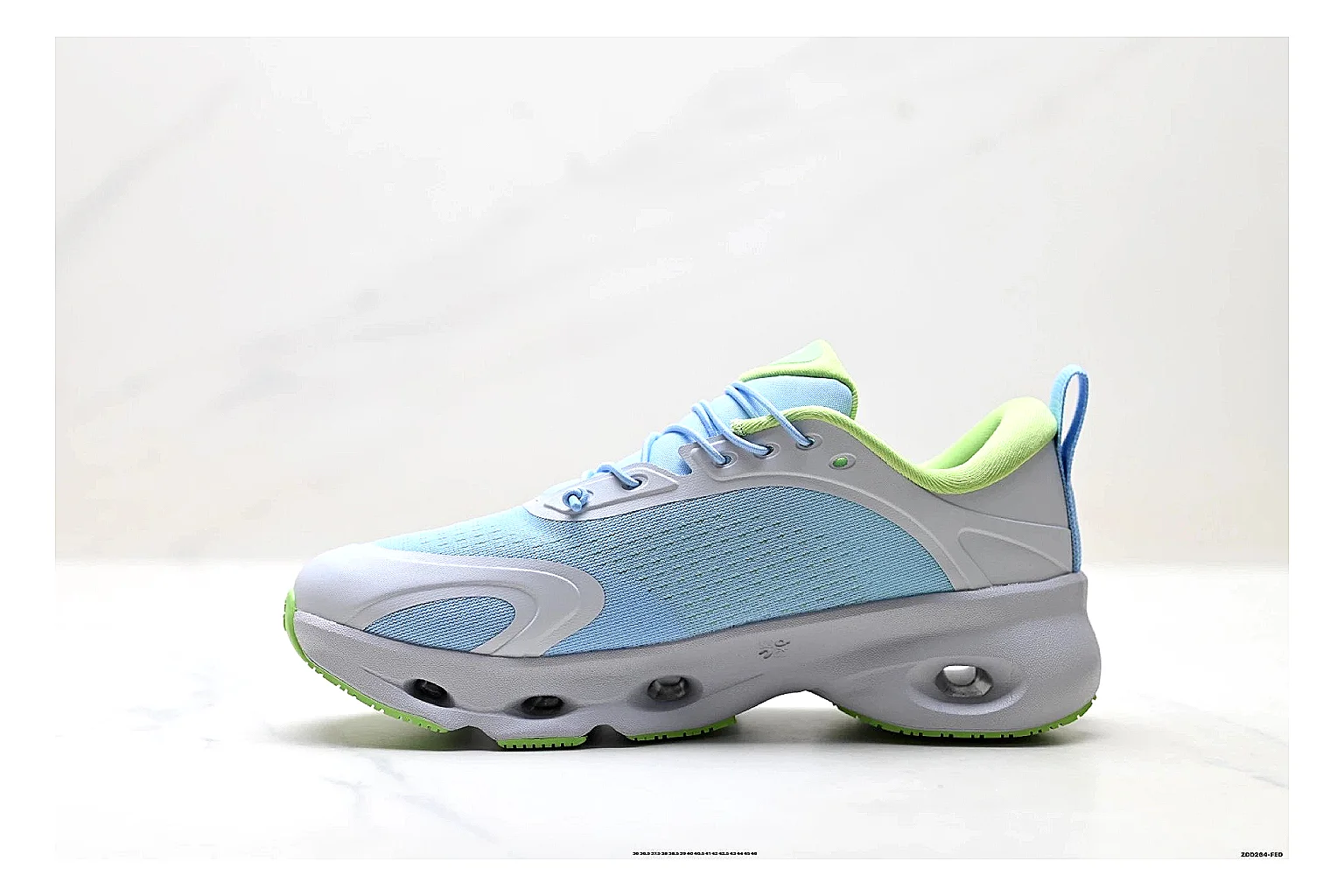 scout dashboard On Cloudsurfer Sky Blue Green Sneakers product image thumbnail 2