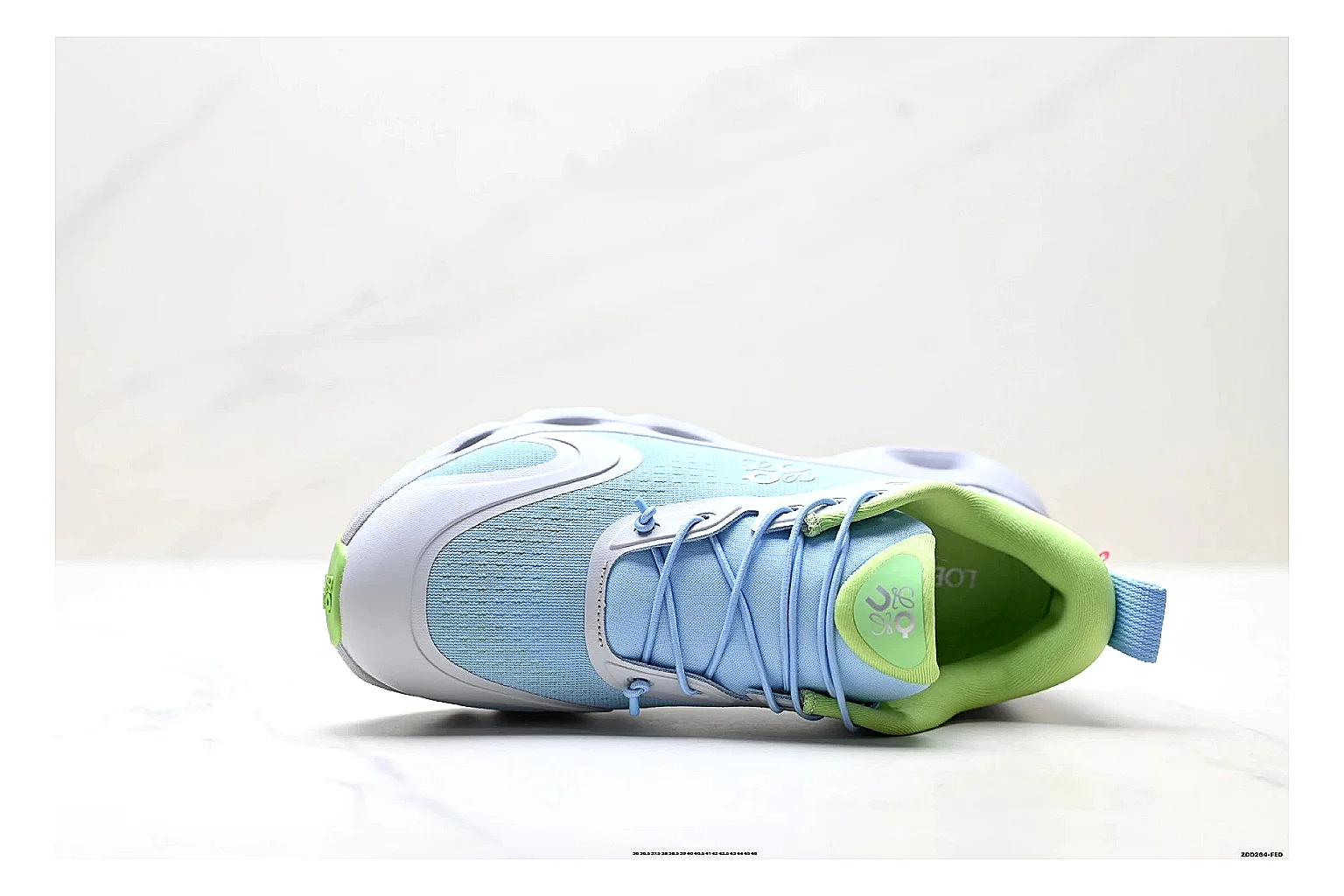 scout dashboard On Cloudsurfer Sky Blue Green Sneakers product image thumbnail 3