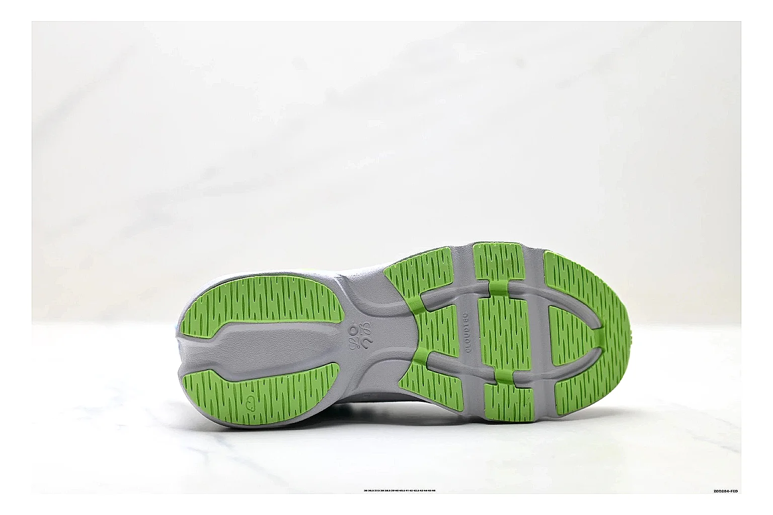scout dashboard On Cloudsurfer Sky Blue Green Sneakers product image thumbnail 5