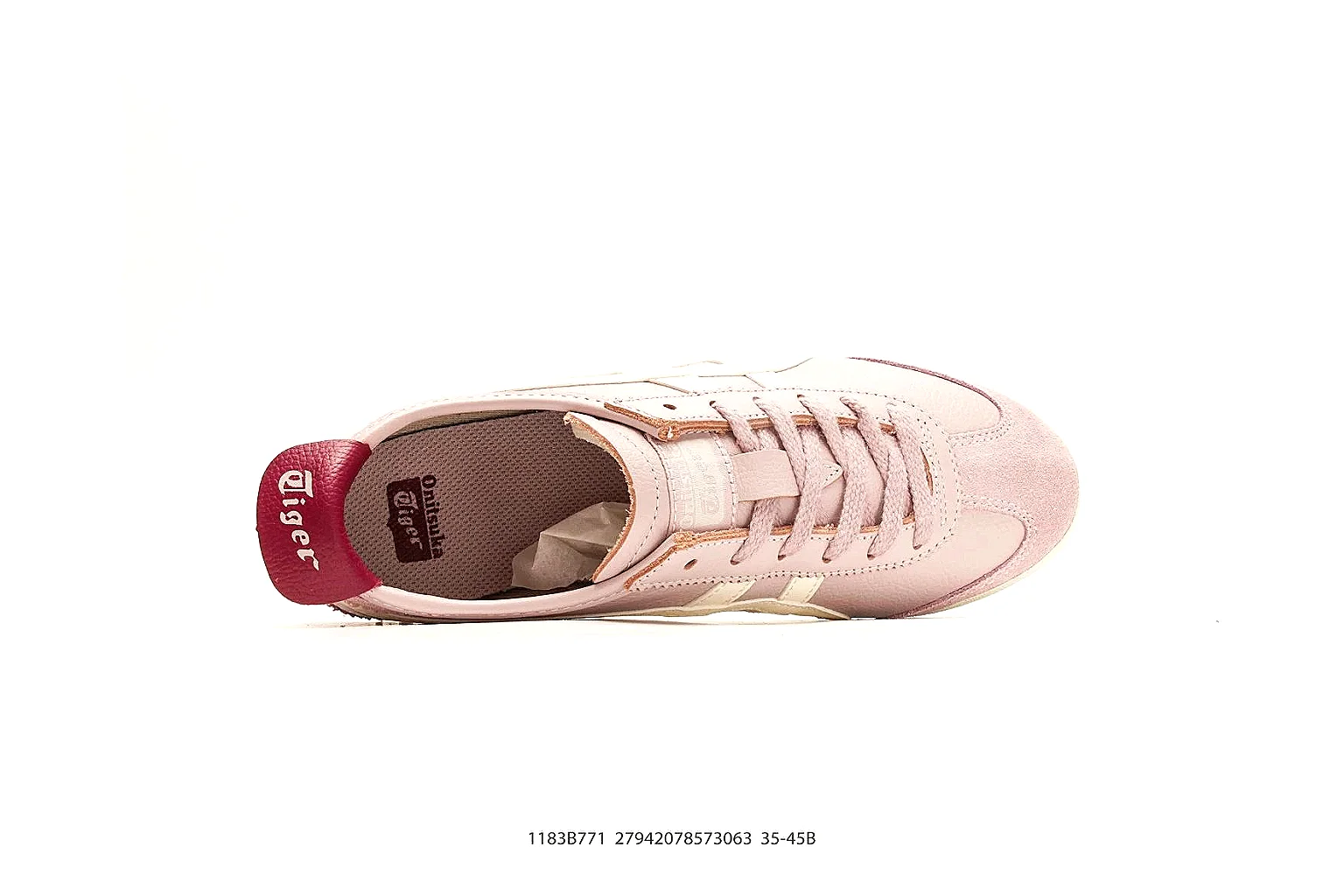 find list Onitsuka Tiger Mexico 66 Pink White Sneakers product image thumbnail 3