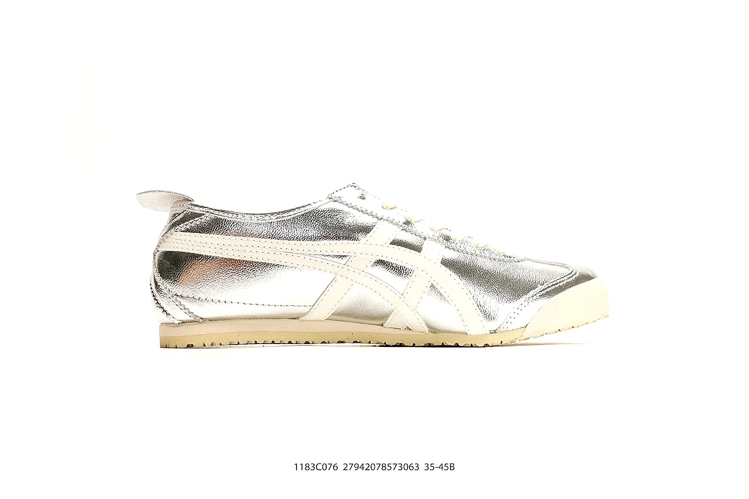 find list Onitsuka Tiger Mexico 66 Silver White Sneakers product image thumbnail 2