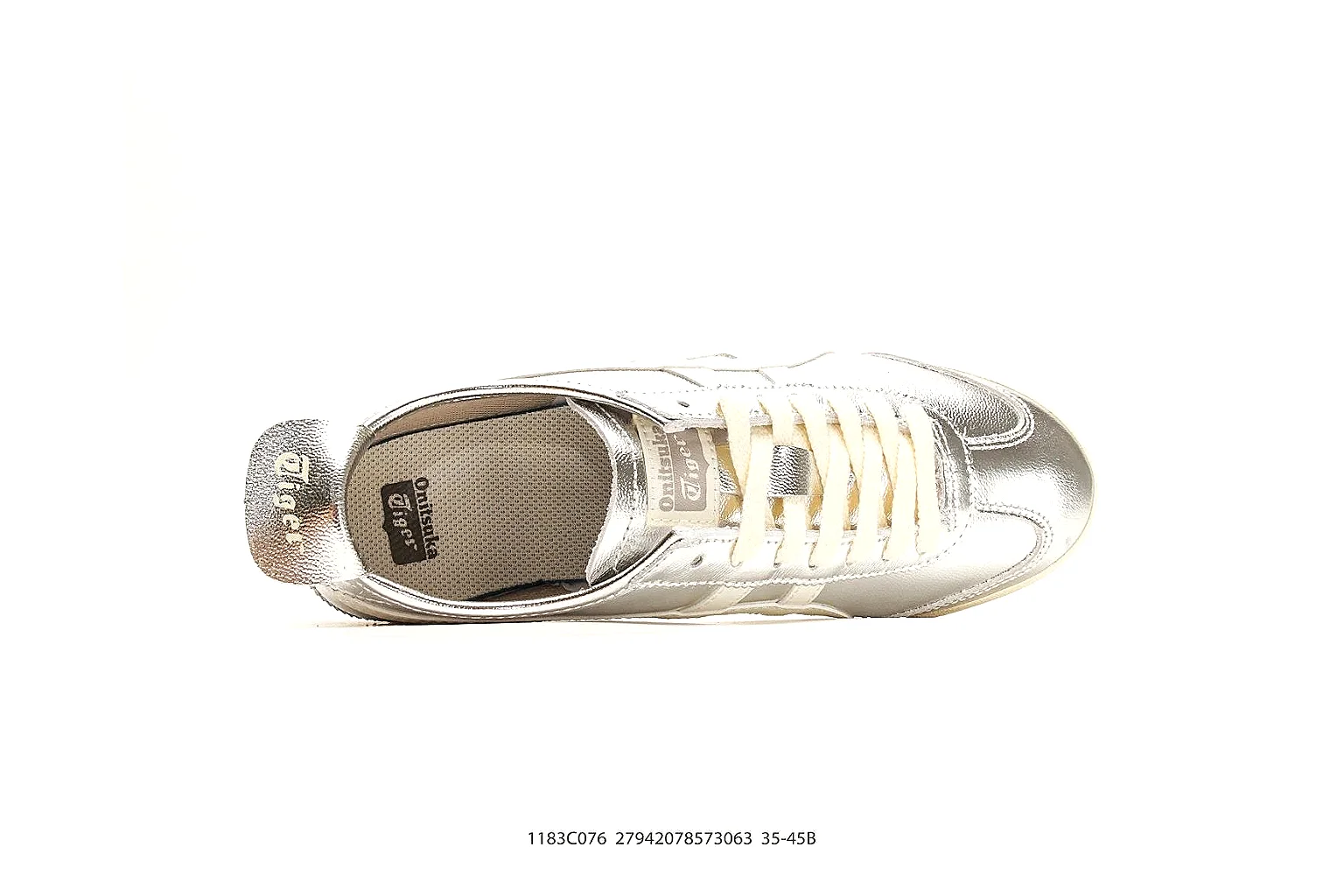 find list Onitsuka Tiger Mexico 66 Silver White Sneakers product image thumbnail 3