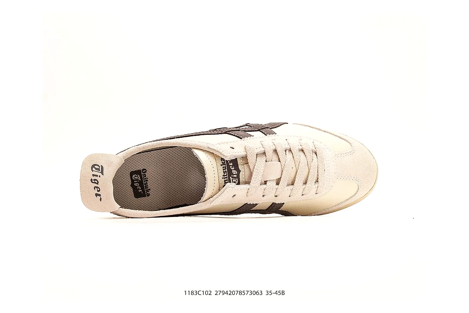 find list Onitsuka Tiger Mexico 66 Cream Brown Sneakers product image thumbnail 3