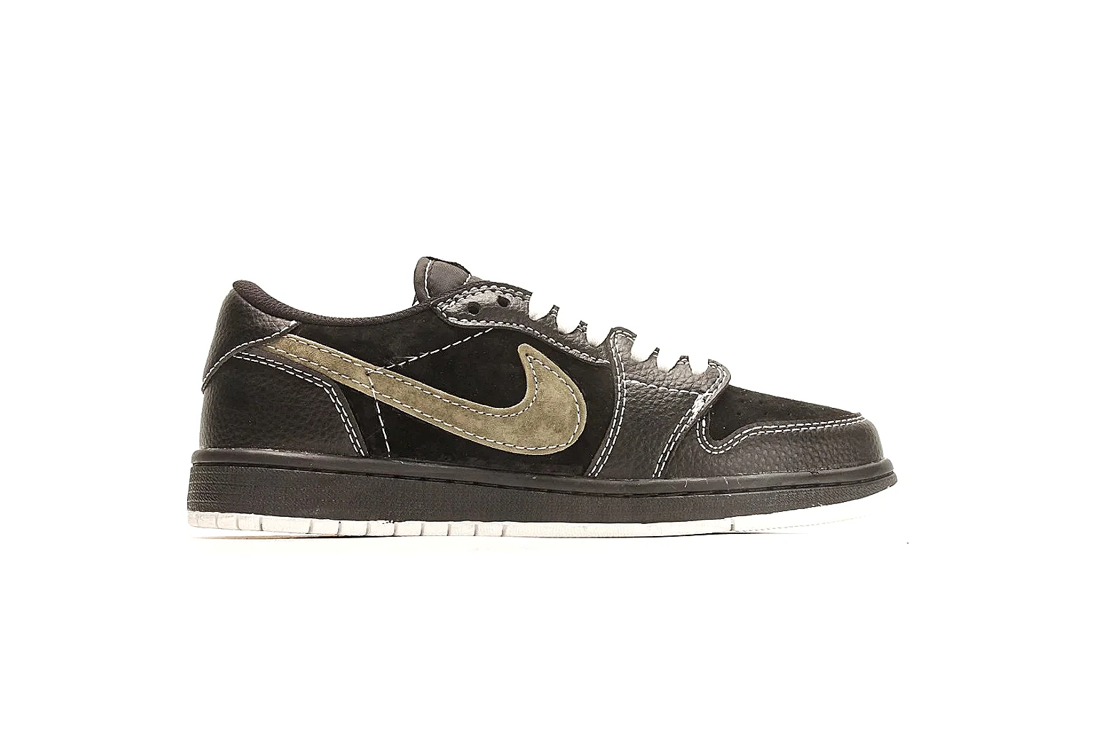 Nike Air Court Connect Black Olive Low Top Sneakers thumbnail 2