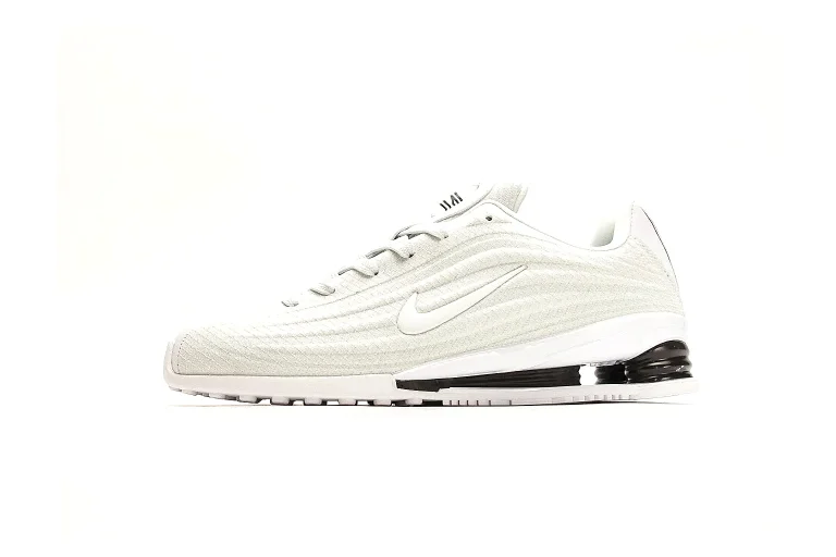 Nike Shox Z White Retro Running Style Sneakers