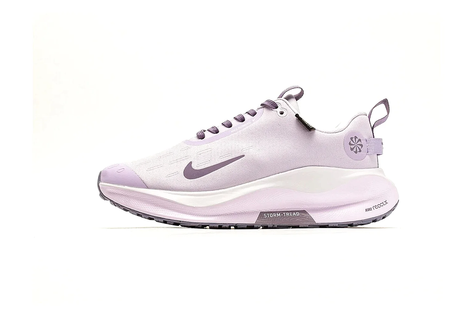 Nike ReactX GORE-TEX Lilac Running Style Sneakers