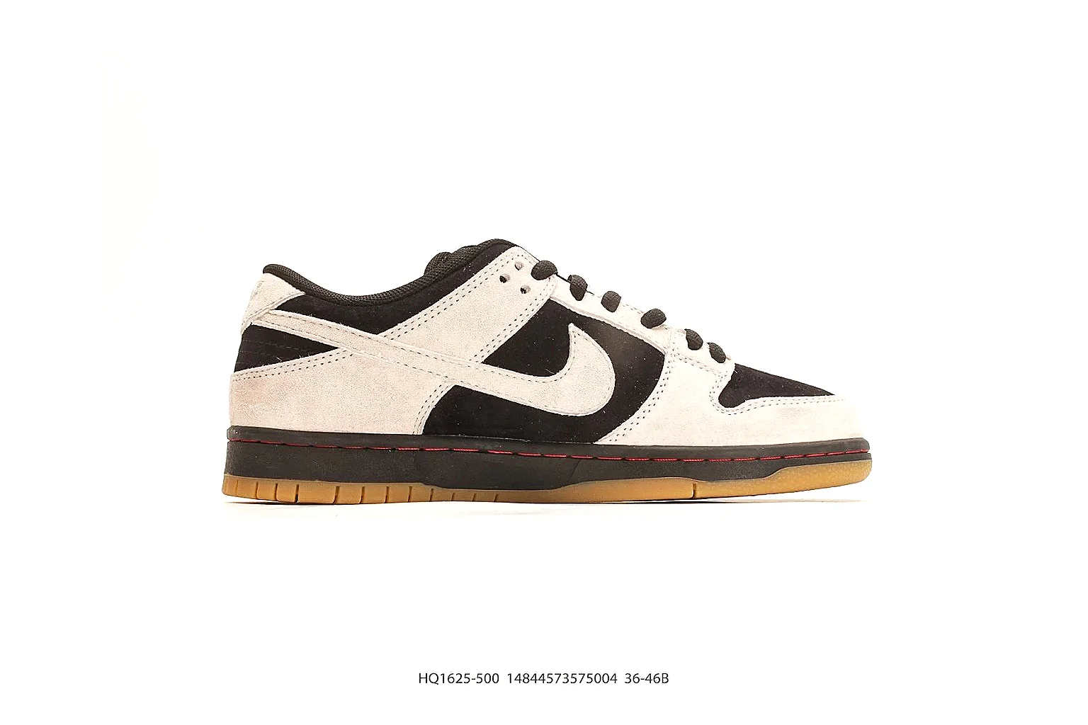 Nike Dunk Low Beige Black Product Image thumbnail 2