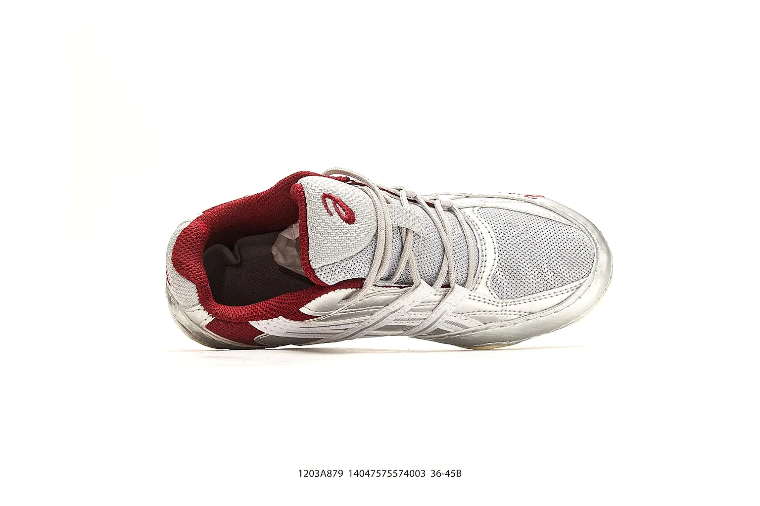 Asics Gel Runner White Red Product Image thumbnail 3