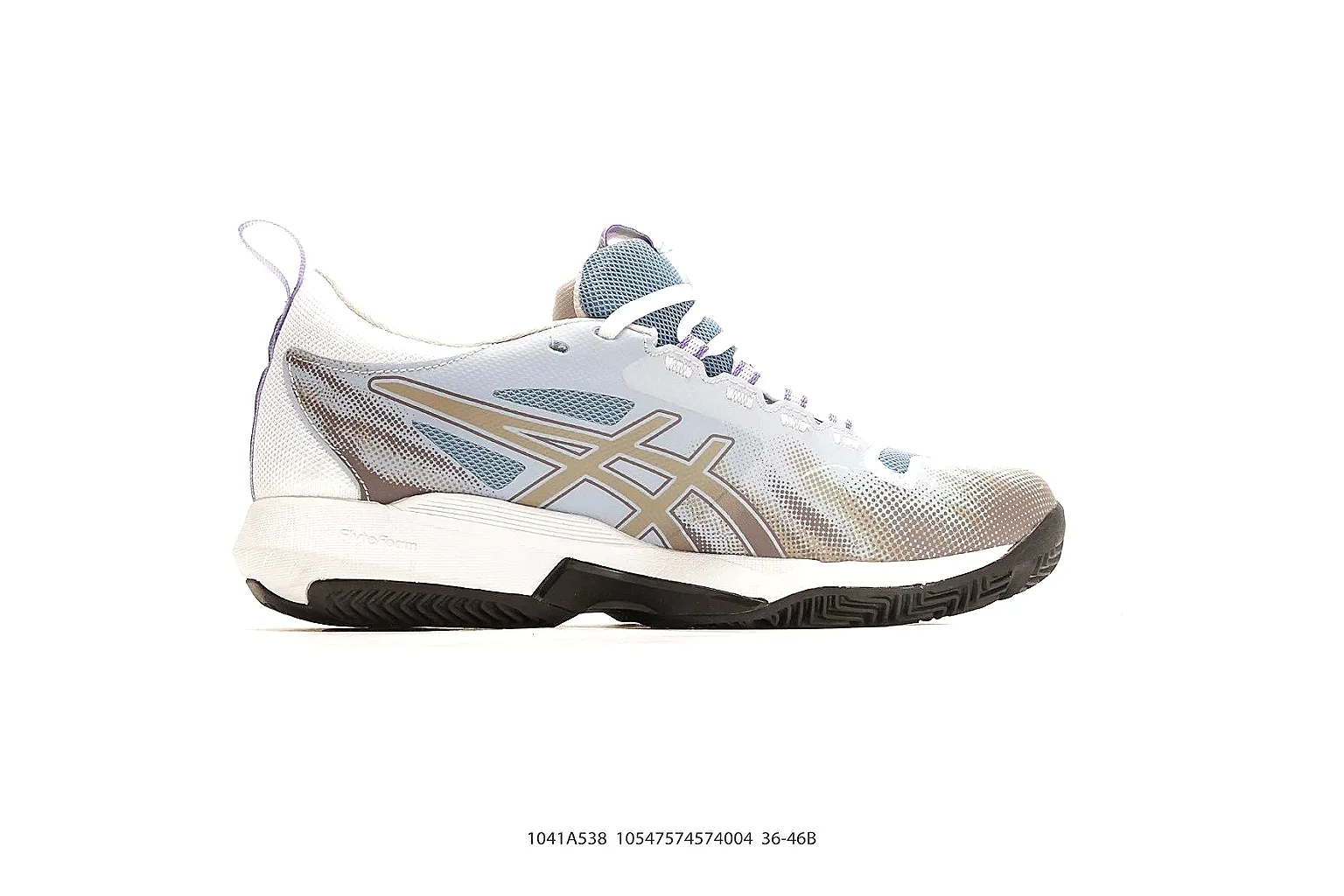 Asics Gel Runner White Blue Orange Product Image thumbnail 2