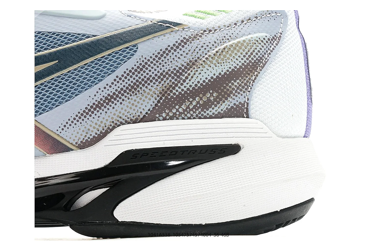 Asics Gel Runner White Blue Orange Product Image thumbnail 6