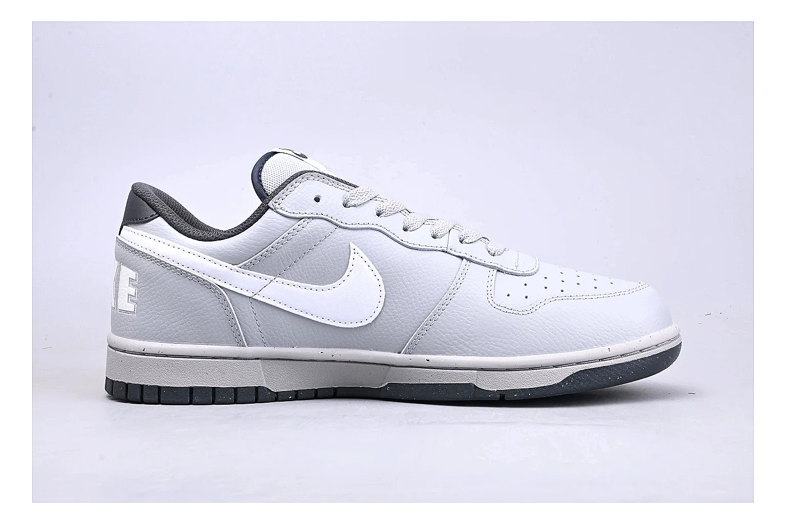 Nike Dunk Low White Gray Product Image thumbnail 2