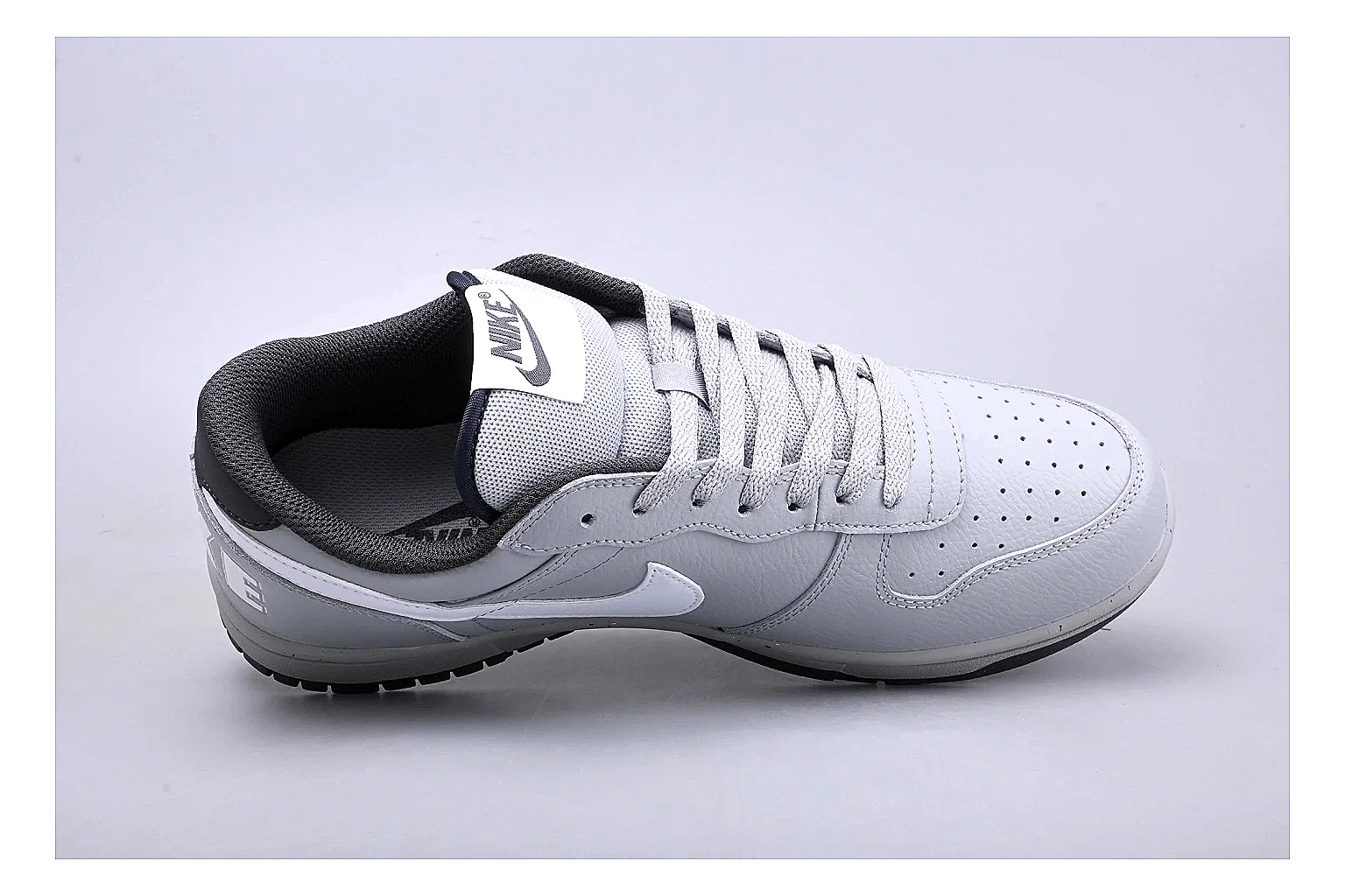 Nike Dunk Low White Gray Product Image thumbnail 3