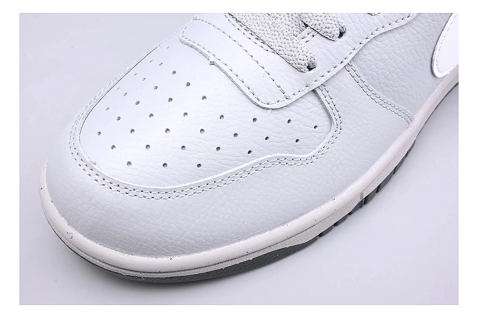 Nike Dunk Low White Gray Product Image thumbnail 6