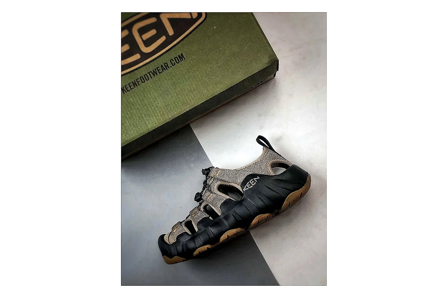 KEEN Jasper Sandal Black Brown Product Image thumbnail 3