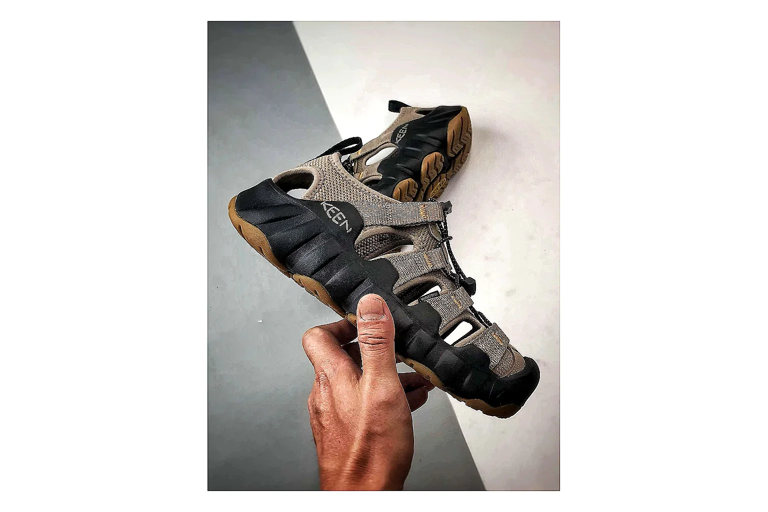KEEN Jasper Sandal Black Brown Product Image thumbnail 5