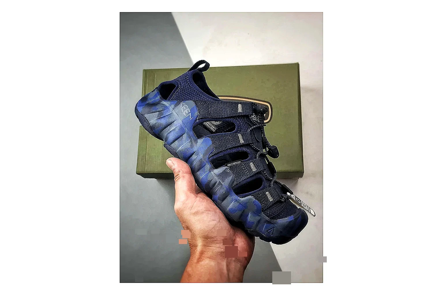 KEEN Jasper Sandal Navy Blue Product Image