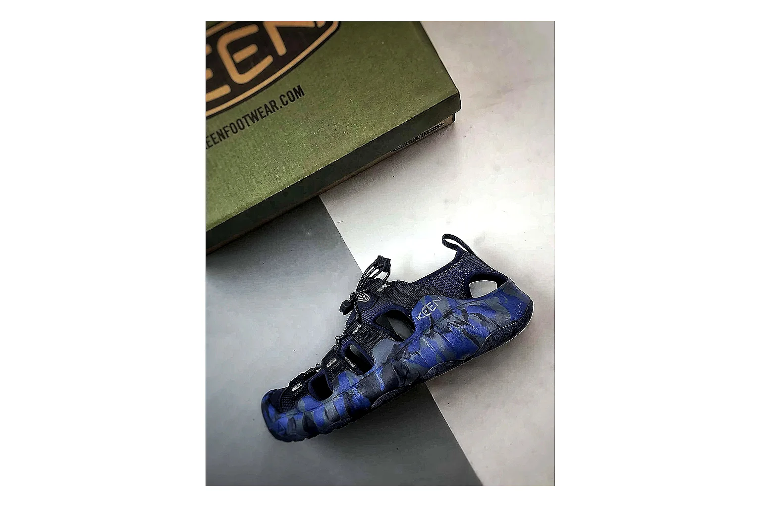 KEEN Jasper Sandal Navy Blue Product Image thumbnail 3
