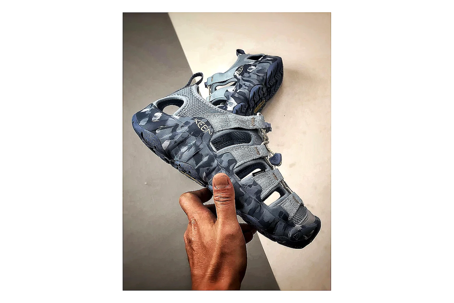 KEEN Jasper Sandal Blue Gray Product Image thumbnail 5