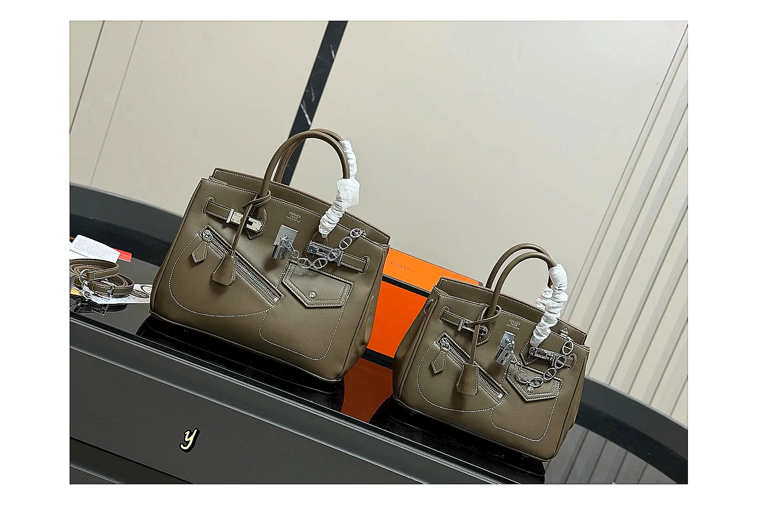 Hermes Birkin Style Olive Product Image thumbnail 2