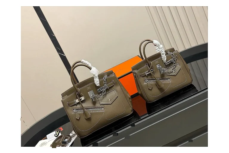 Hermes Birkin Style Olive Product Image