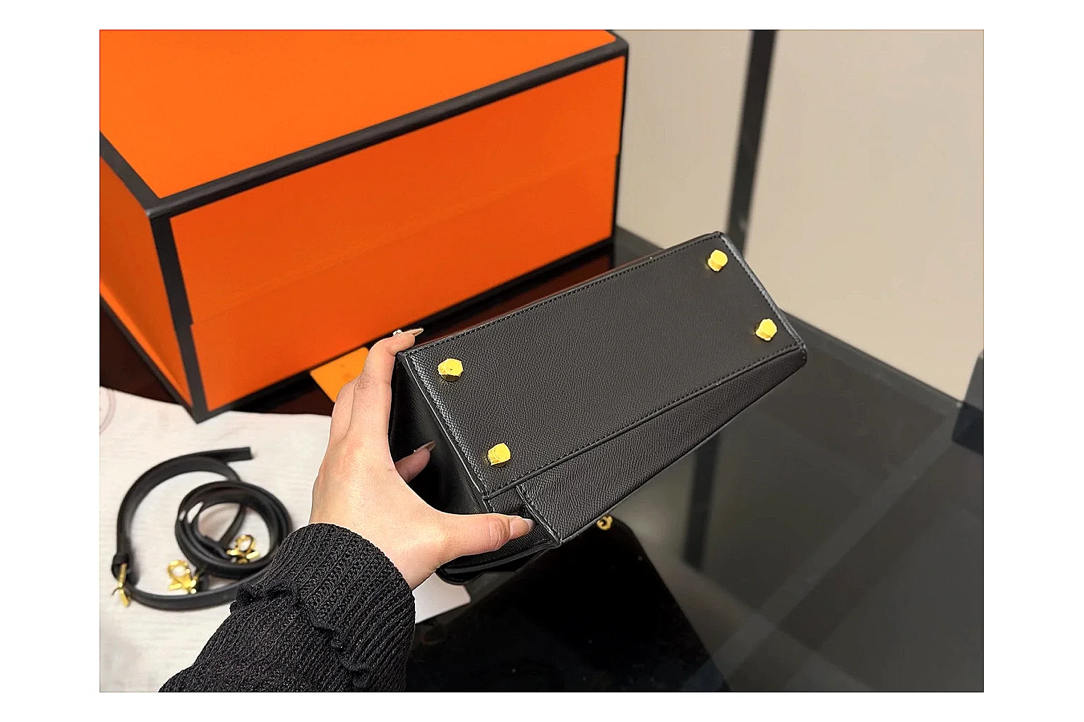 kakobuy find list hermes kelly black mini bag product image thumbnail 5