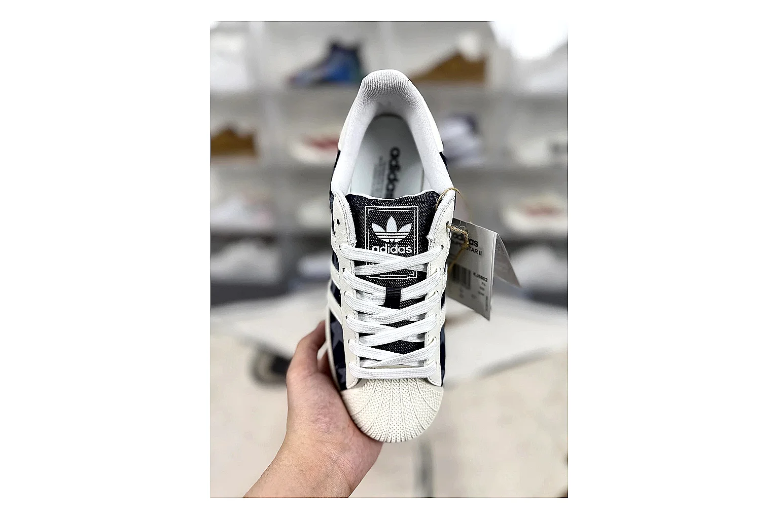 Kakobuy find scout Adidas Superstar Mixed Sneakers scout comparison product image thumbnail 4