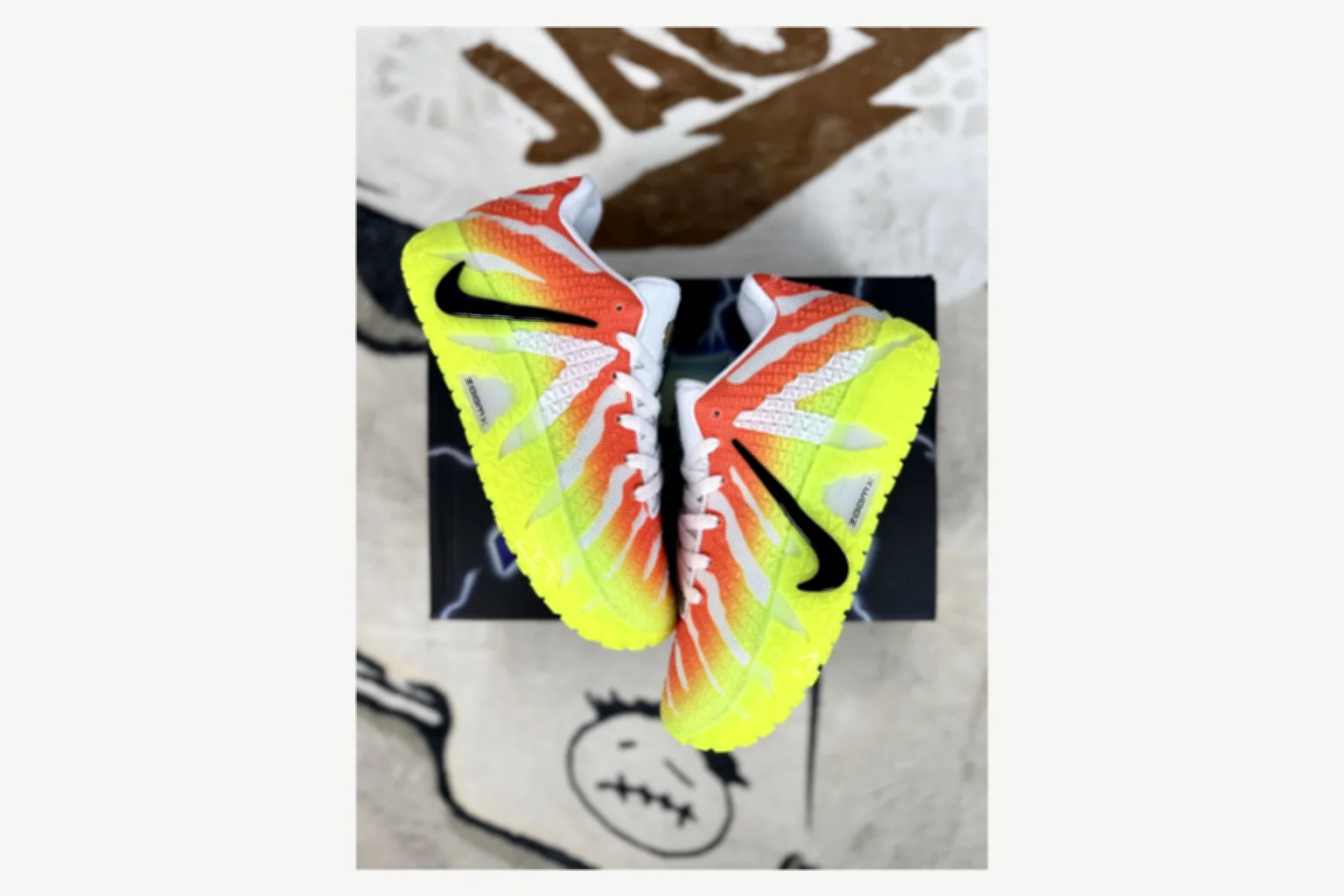 Nike Ja 3 White Red Low Top Kakobuy find scout product image thumbnail 6