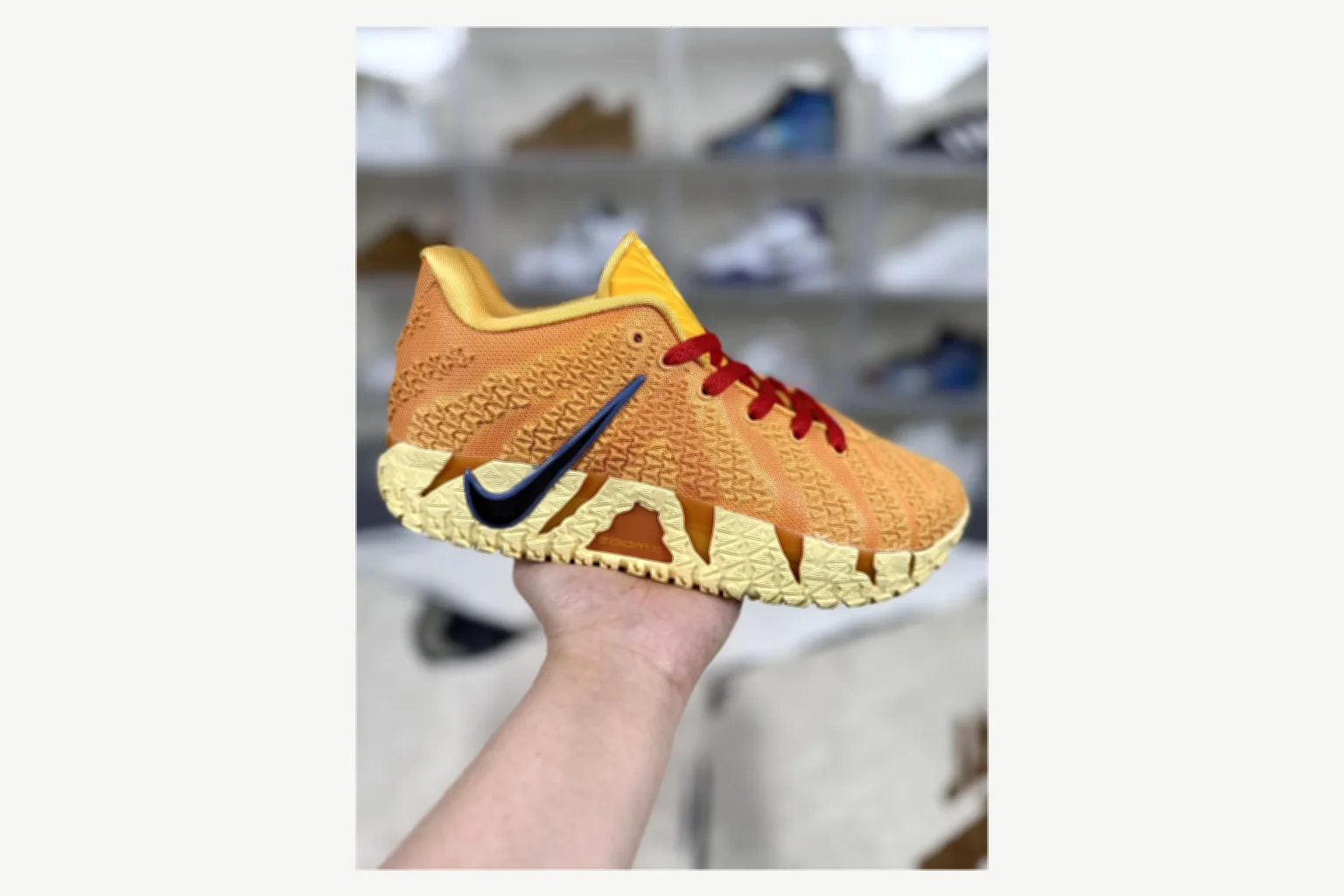 Nike Ja 3 White Red Low Top Kakobuy find scout product image thumbnail 2