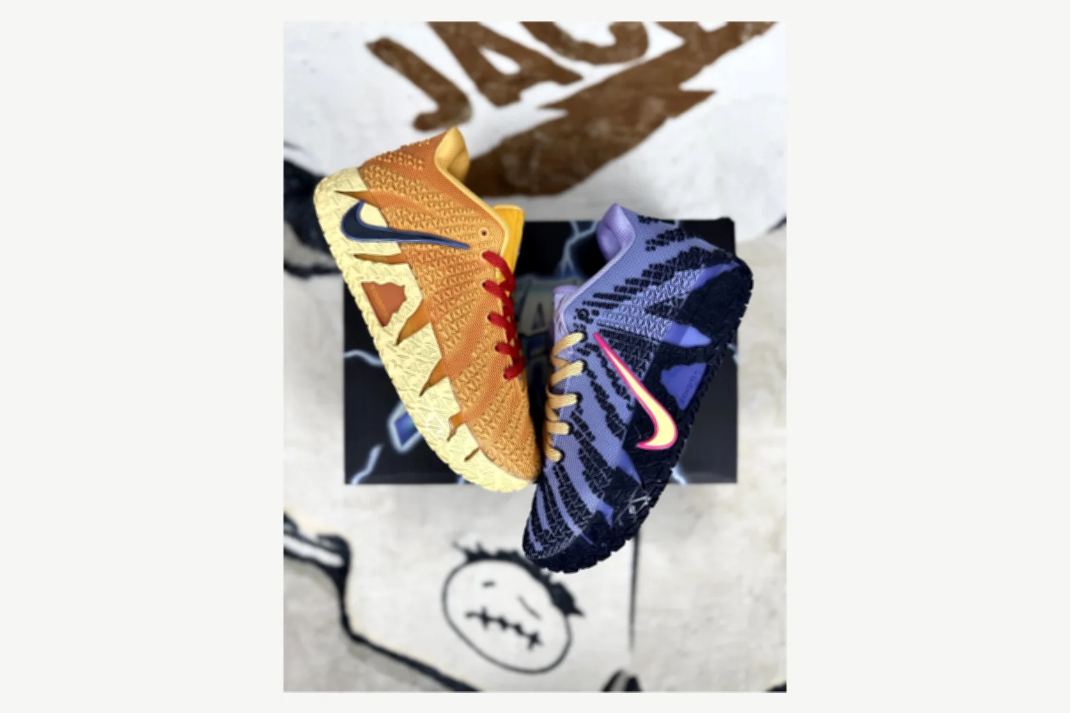 Nike Ja 3 White Red Low Top Kakobuy find scout product image thumbnail 6