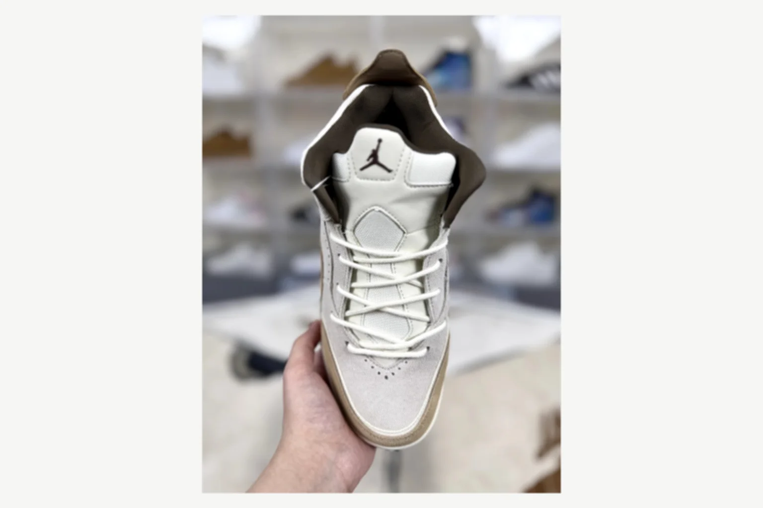 Jordan Courtside 23 Brown Cream Mid Top Kakobuy find scout product image thumbnail 5
