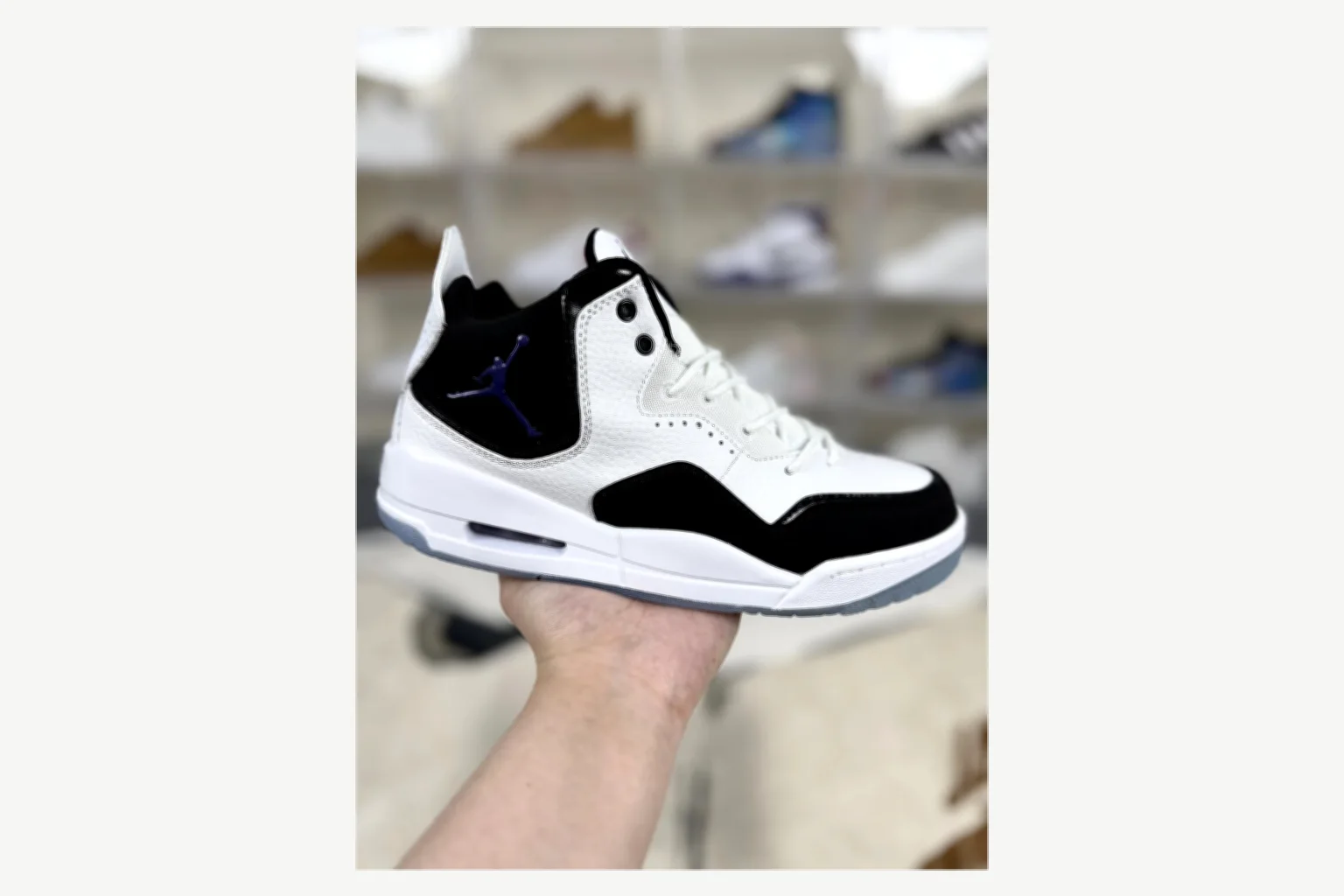 Jordan Courtside 23 Gray Blue Mid Top Kakobuy find scout product image thumbnail 2