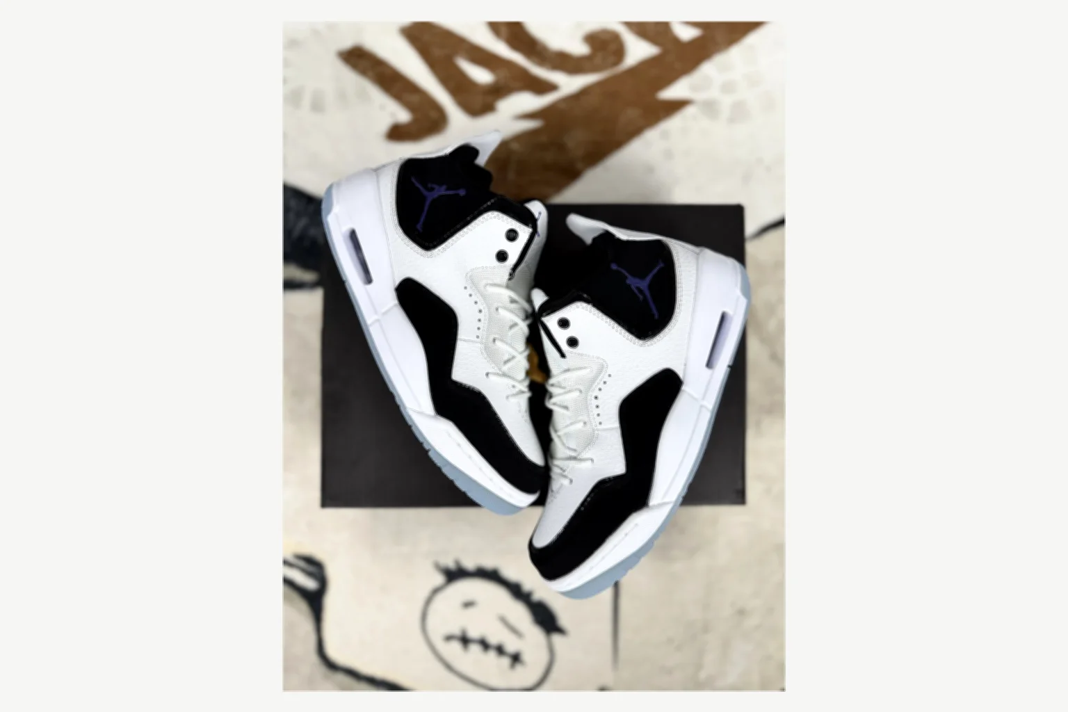 Jordan Courtside 23 Gray Blue Mid Top Kakobuy find scout product image thumbnail 6