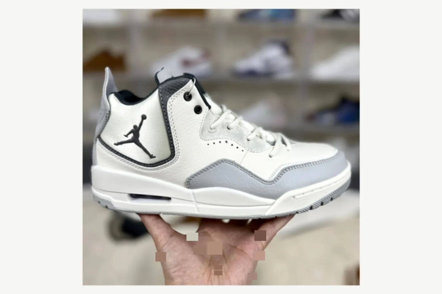 Jordan Courtside 23 Black Gray Mid Top Kakobuy find scout product image