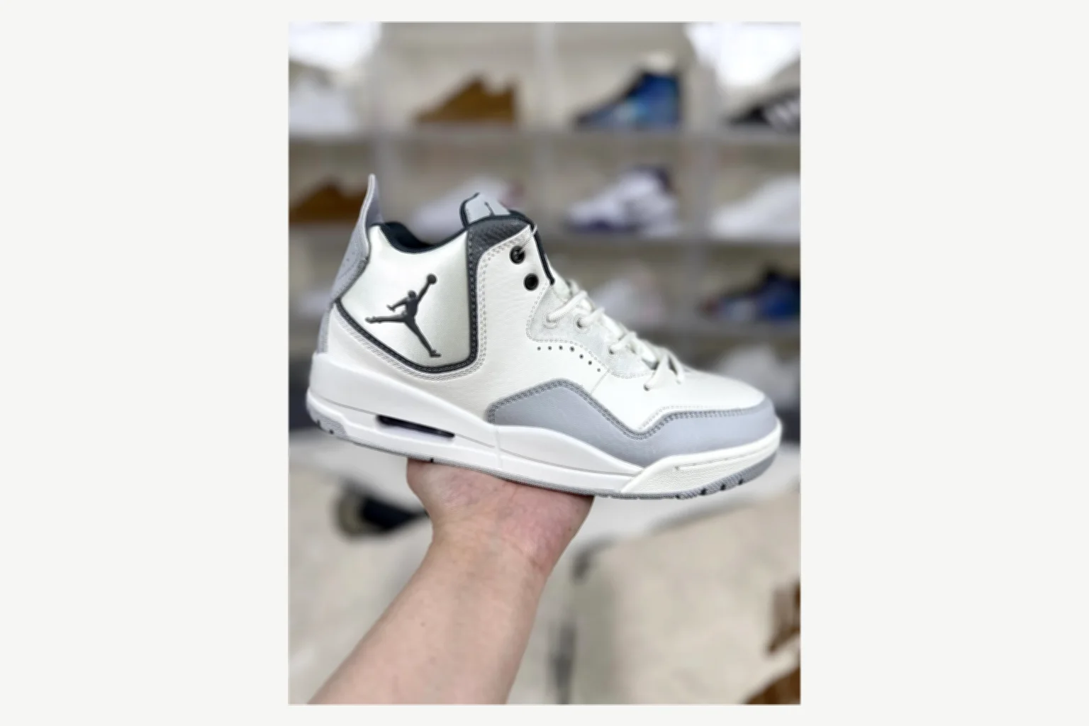 Jordan Courtside 23 Black Gray Mid Top Kakobuy find scout product image thumbnail 2