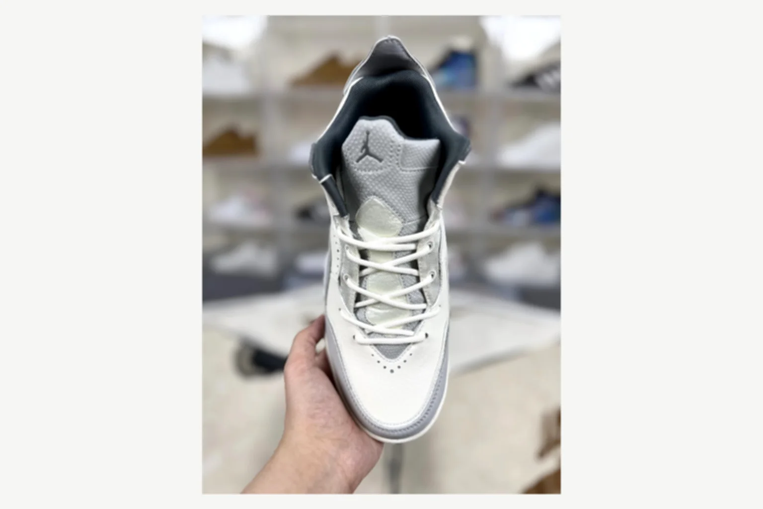 Jordan Courtside 23 Black Gray Mid Top Kakobuy find scout product image thumbnail 5