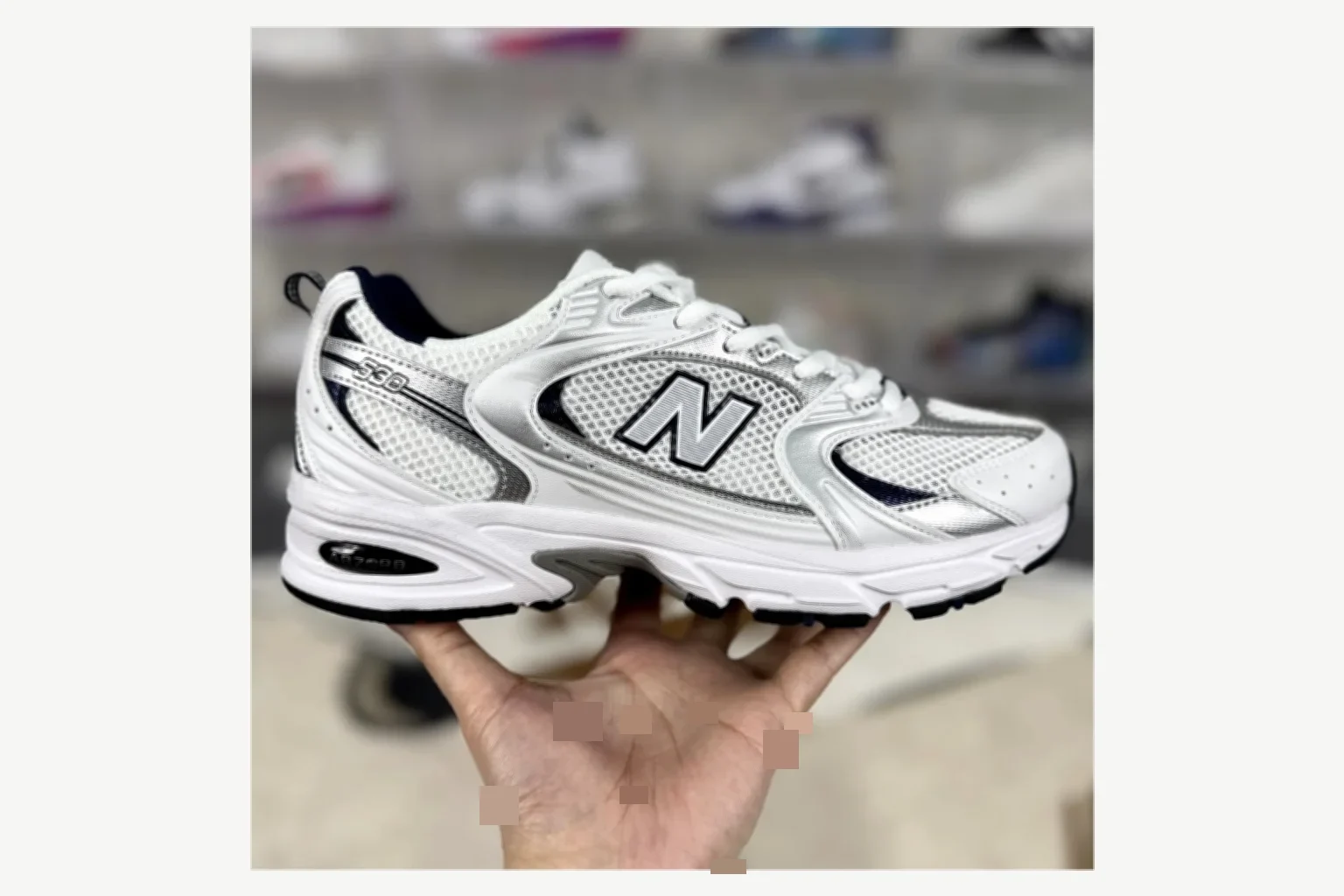 New Balance 530 Pink White Runner Kakobuy find scout product image