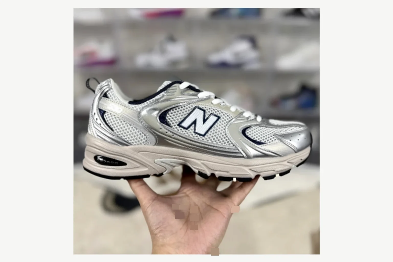 New Balance 530 White Black Runner Kakobuy find scout product image
