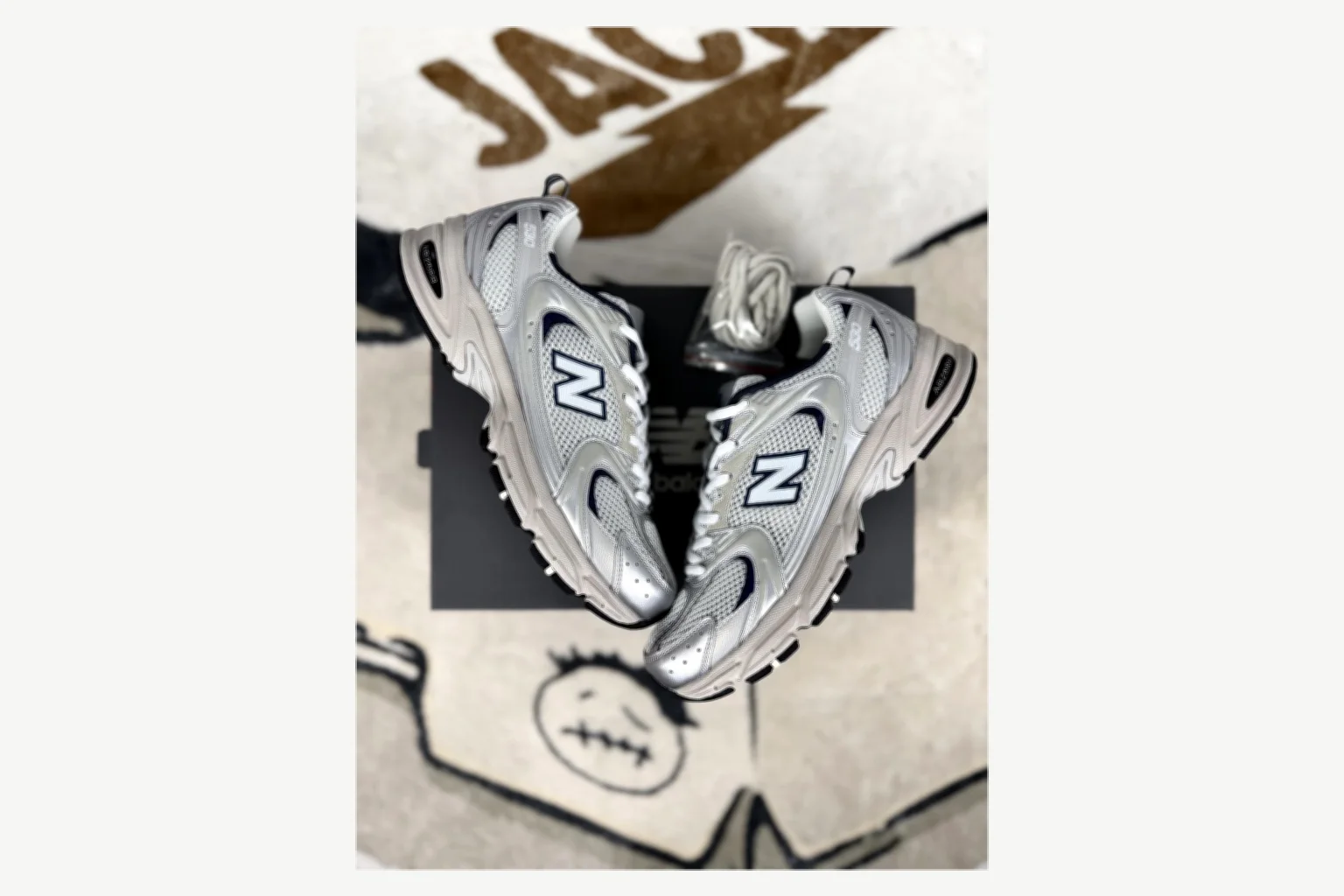 New Balance 530 White Black Runner Kakobuy find scout product image thumbnail 6