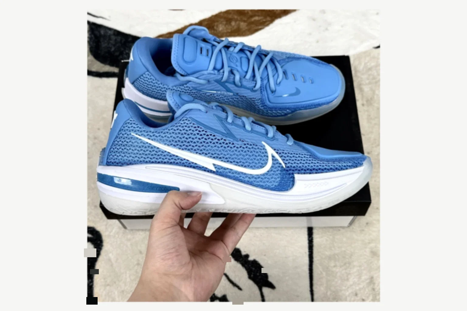 Nike Air Zoom GT Cut 1 Black White Low Top Kakobuy find scout product image