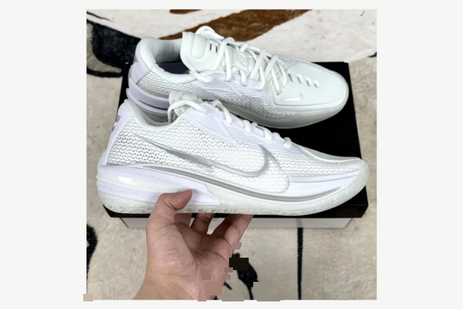 Nike Air Zoom GT Cut 1 Silver Gray Low Top Kakobuy find scout product image